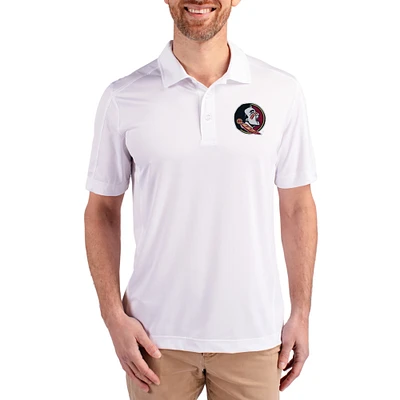 Men's Cutter & Buck Florida State Seminoles Prospect Eco Textured Stretch Recycled Polo