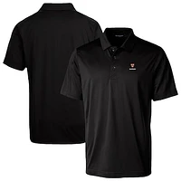 Men's Cutter & Buck Harvard Crimson Prospect Eco Textured Stretch Recycled Polo