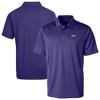 Men's Cutter & Buck Purple James Madison Dukes Prospect Eco Textured Stretch Recycled Polo