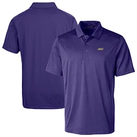 Men's Cutter & Buck Purple James Madison Dukes Prospect Eco Textured Stretch Recycled Polo