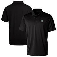 Men's Cutter & Buck Hawaii Rainbow Warriors Prospect Eco Textured Stretch Recycled Polo