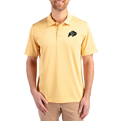 Men's Cutter & Buck Colorado Buffaloes Prospect Eco Textured Stretch Recycled Polo