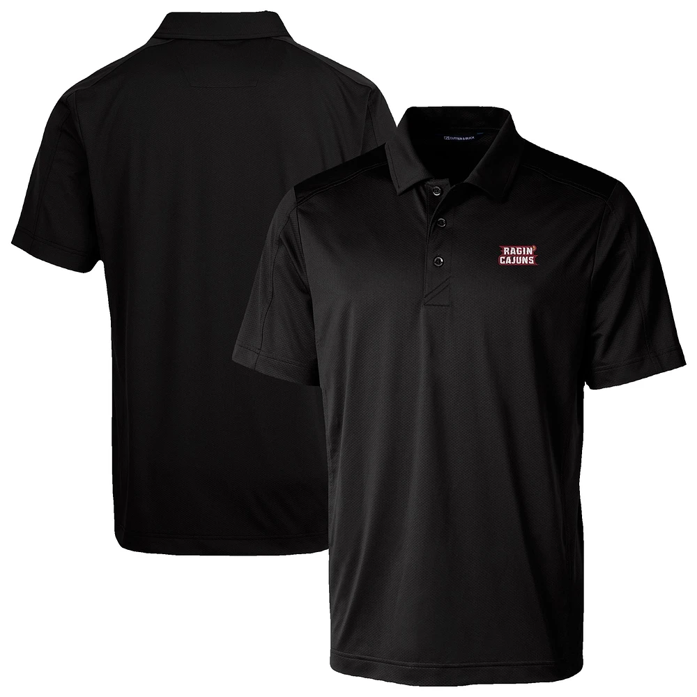 Men's Cutter & Buck Louisiana Ragin' Cajuns Prospect Eco Textured Stretch Recycled Polo