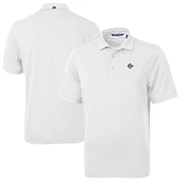 Men's Cutter & Buck White San Diego State Aztecs Virtue Eco Pique Recycled Polo