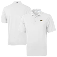 Men's Cutter & Buck White Southern Miss Golden Eagles Virtue Eco Pique Recycled Polo