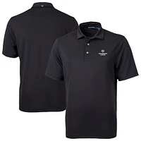 Men's Cutter & Buck Black Colorado State Rams Virtue Eco Pique Recycled Polo
