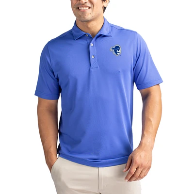 Men's Cutter & Buck Seton Hall Pirates Virtue Eco Pique Recycled Polo