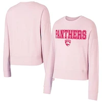 Women's Concepts Sport Pink Florida Panthers Tonal Pullover Sweatshirt
