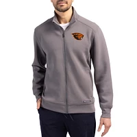 Men's Cutter & Buck Oregon State Beavers Roam Eco Recycled Full-Zip Jacket