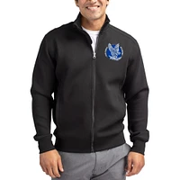 Men's Cutter & Buck  Black Air Force Falcons Roam Eco Recycled Full-Zip Jacket