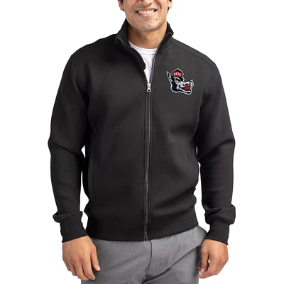 Men's Cutter & Buck NC State Wolfpack Roam Eco Recycled Full-Zip Jacket