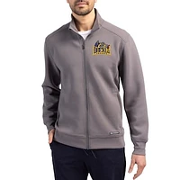 Men's Cutter & Buck  Gray Drexel Dragons Roam Eco Recycled Full-Zip Jacket