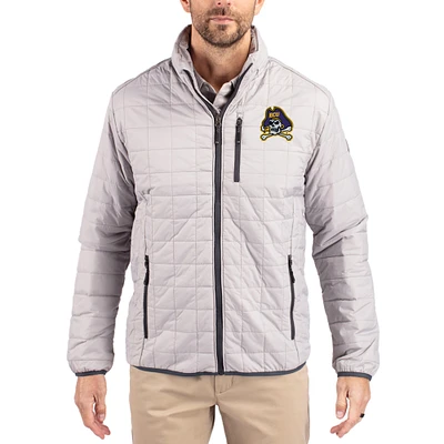 Men's Cutter & Buck ECU Pirates Rainier Eco Insulated PrimaLoft Full-Zip Puffer Jacket