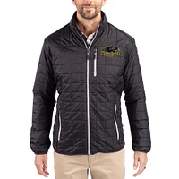 Men's Cutter & Buck  Black Wisconsin-Milwaukee Panthers Rainier Eco Insulated PrimaLoft Full-Zip Puffer Jacket
