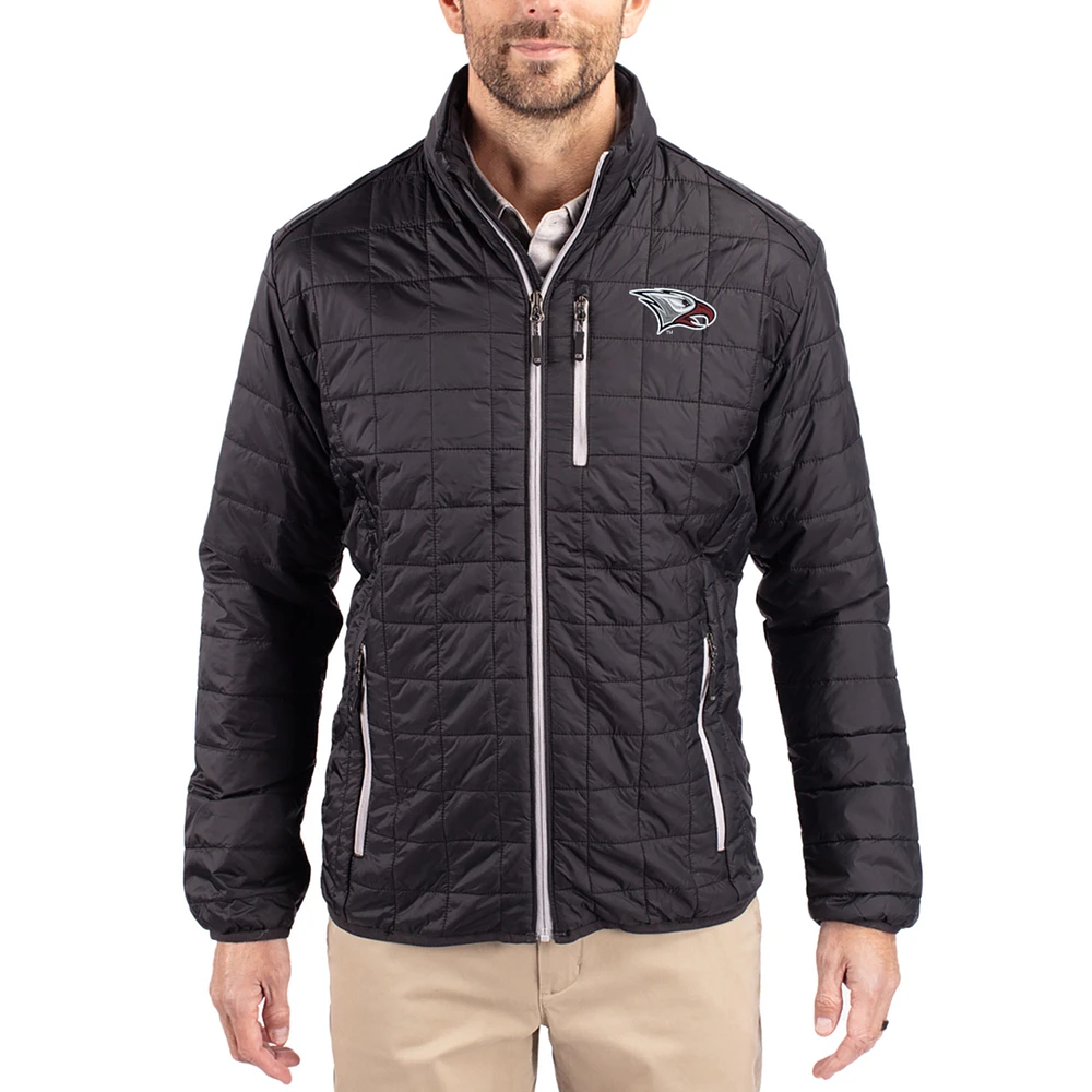 Men's Cutter & Buck North Carolina Central Eagles Rainier Eco Insulated PrimaLoft Full-Zip Puffer Jacket