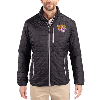 Men's Cutter & Buck Bethune-Cookman Wildcats Rainier Eco Insulated PrimaLoft Full-Zip Puffer Jacket
