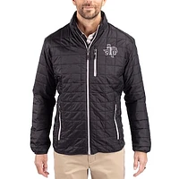 Men's Cutter & Buck Texas Southern Tigers Rainier Eco Insulated PrimaLoft Full-Zip Puffer Jacket