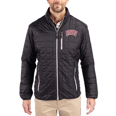 Men's Cutter & Buck UNLV Rebels Rainier Eco Insulated PrimaLoft Full-Zip Puffer Jacket