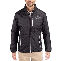 Men's Cutter & Buck Colorado State Rams Rainier Eco Insulated PrimaLoft Full-Zip Puffer Jacket