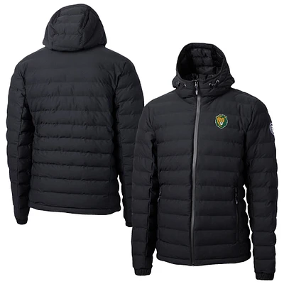 Men's Cutter & Buck Southeastern Louisiana Lions Mission Ridge Eco Insulated Repreve Hooded Full-Zip Puffer Jacket