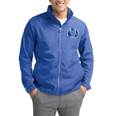 Men's Cutter & Buck Air Force Falcons Charter Eco Recycled Full-Zip Jacket
