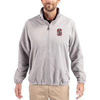 Men's Cutter & Buck Stanford Cardinal Charter Eco Recycled Full-Zip Jacket