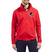 Men's Cutter & Buck Georgia Bulldogs Charter Eco Recycled Full-Zip Jacket