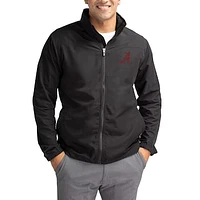 Men's Cutter & Buck Alabama Crimson Tide Charter Eco Recycled Full-Zip Jacket