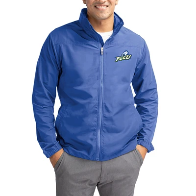 Men's Cutter & Buck Florida Gulf Coast Eagles Charter Eco Recycled Full-Zip Jacket
