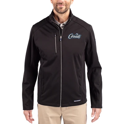 Men's Cutter & Buck UCF Knights Evoke Eco Softshell Recycled Full-Zip Jacket