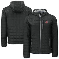 Men's Cutter & Buck Washington State Cougars Rainier Eco PrimaLoft Hooded Full-Zip Jacket