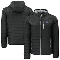 Men's Cutter & Buck Boise State Broncos Rainier Eco PrimaLoft Hooded Full-Zip Jacket