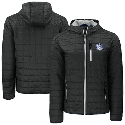Men's Cutter & Buck Saint Louis Billikens Rainier Eco PrimaLoft Hooded Full-Zip Jacket