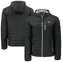 Men's Cutter & Buck North Carolina Central Eagles Rainier Eco PrimaLoft Hooded Full-Zip Jacket