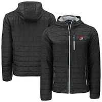 Men's Cutter & Buck Winston-Salem State Rams Rainier Eco PrimaLoft Hooded Full-Zip Jacket