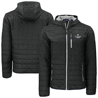 Men's Cutter & Buck Colorado State Rams Rainier Eco PrimaLoft Hooded Full-Zip Jacket