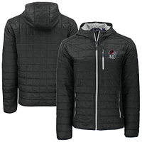 Men's Cutter & Buck Georgia Bulldogs Rainier Eco PrimaLoft Hooded Full-Zip Jacket