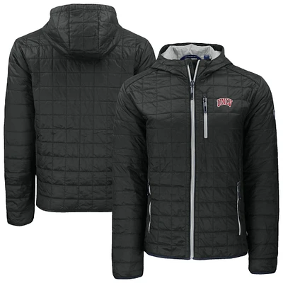 Men's Cutter & Buck UNLV Rebels Rainier Eco PrimaLoft Hooded Full-Zip Jacket