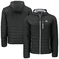 Men's Cutter & Buck Minnesota Golden Gophers Rainier Eco PrimaLoft Hooded Full-Zip Jacket