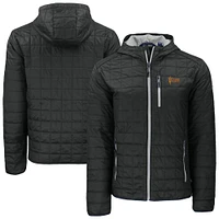 Men's Cutter & Buck Arizona State Sun Devils Rainier Eco PrimaLoft Hooded Full-Zip Jacket