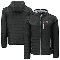 Men's Cutter & Buck Houston Cougars Rainier Eco PrimaLoft Hooded Full-Zip Jacket