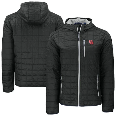 Men's Cutter & Buck Houston Cougars Rainier Eco PrimaLoft Hooded Full-Zip Jacket