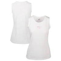 Women's Levelwear White Nashville Predators Mother's Day Macy Core Tank Top