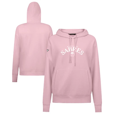 Women's Levelwear  Light Pink Buffalo Sabres Mother's Day Adorn Arched Pullover Hoodie