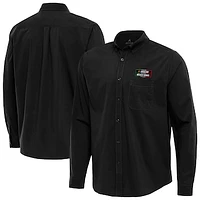 Men's Antigua NASCAR Mexico Series Race Flight Button-Up Long Sleeve Shirt