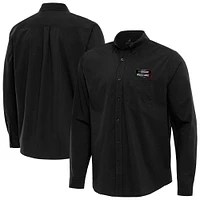 Men's Antigua NASCAR Mexico Series Race Flight Button-Up Long Sleeve Shirt