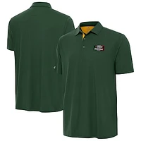Men's Antigua Hunter Green NASCAR Mexico Series Race Era Polo