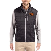 Men's Cutter & Buck Oregon State Beavers Rainier Eco Insulated PrimaLoft Full-Zip Puffer Vest