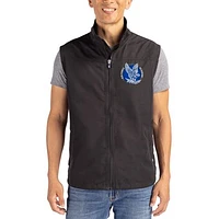 Men's Cutter & Buck Air Force Falcons Charter Eco Recycled Full-Zip Vest