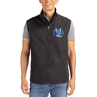 Men's Cutter & Buck Air Force Falcons Charter Eco Recycled Full-Zip Vest